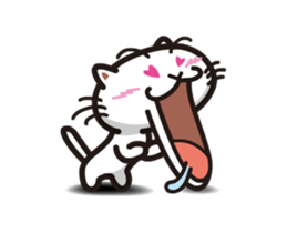 Cat got the freedom(move) sticker #12398233