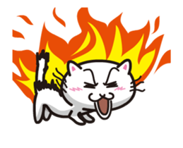 Cat got the freedom(move) sticker #12398242