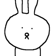 rustic usagitan 2 sticker #12398261