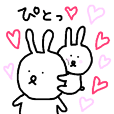 rustic usagitan 2 sticker #12398276