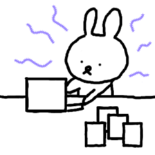 rustic usagitan 2 sticker #12398280