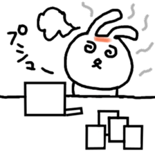 rustic usagitan 2 sticker #12398281