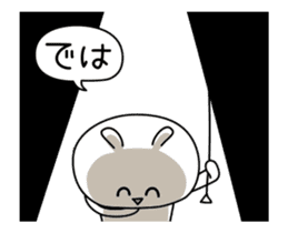 Rabbit of the smile (animation ver.) sticker #12398396