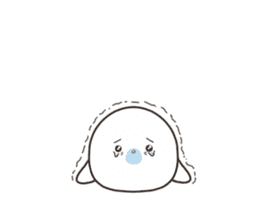 Cute seal by Torataro 2 sticker #12398454