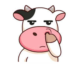 Momo Cow : Animate Sticker sticker #12398802