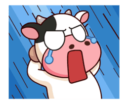 Momo Cow : Animate Sticker sticker #12398814