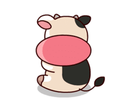 Momo Cow : Animate Sticker sticker #12398817
