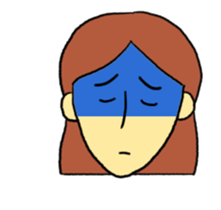 Peel off the face pack sticker #12398933