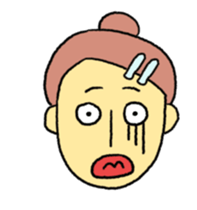 Peel off the face pack sticker #12398934