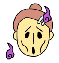 Peel off the face pack sticker #12398938