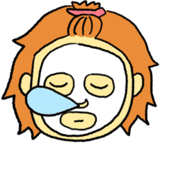 Peel off the face pack