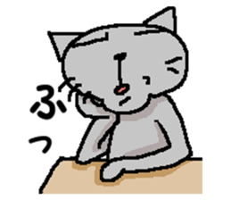 He is a cat named Gal 10 sticker #12399285