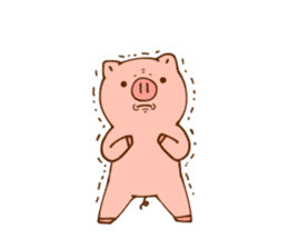 Child of a pig 3 sticker #12399491