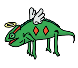 ERIC : The chameleon sticker #12399717