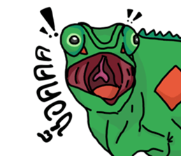 ERIC : The chameleon sticker #12399719