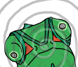 ERIC : The chameleon sticker #12399721