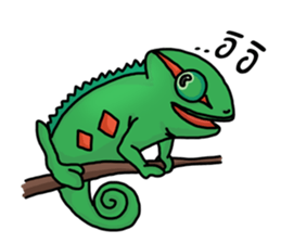 ERIC : The chameleon sticker #12399722
