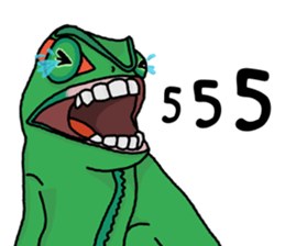 ERIC : The chameleon sticker #12399724