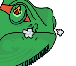 ERIC : The chameleon sticker #12399732