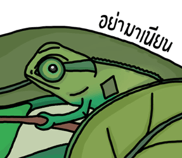 ERIC : The chameleon sticker #12399738