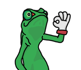 ERIC : The chameleon sticker #12399741