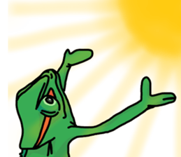 ERIC : The chameleon sticker #12399744