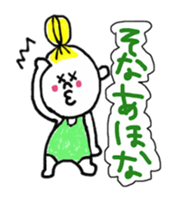 I love Osaka girl sticker #12399763