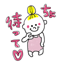 I love Osaka girl sticker #12399779