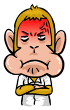 Urban legend in the workplace1-Mr.Monkey sticker #12400607