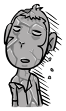 Urban legend in the workplace1-Mr.Monkey sticker #12400615