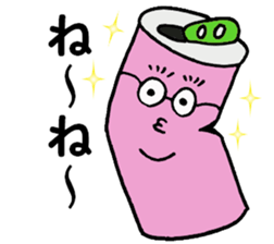 Mr. Geek can and Mrs. Empty can sticker #12400910