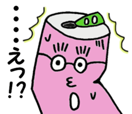 Mr. Geek can and Mrs. Empty can sticker #12400914