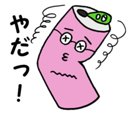 Mr. Geek can and Mrs. Empty can sticker #12400919