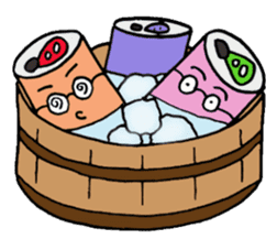 Mr. Geek can and Mrs. Empty can sticker #12400926