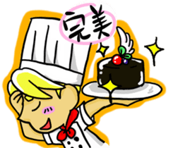 Happy Chef sticker #12401076