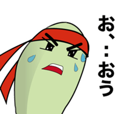 Lethargic rabbit and hot blood turtles sticker #12401282