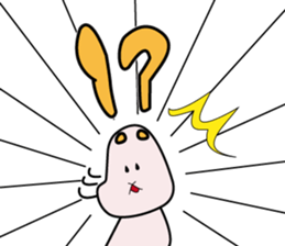 Lethargic rabbit and hot blood turtles sticker #12401293