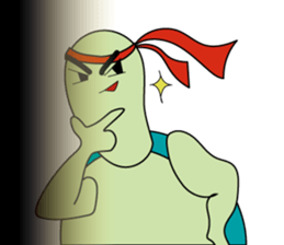 Lethargic rabbit and hot blood turtles sticker #12401306