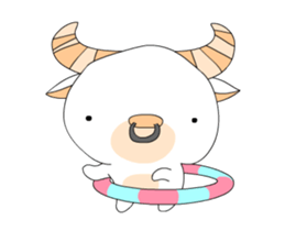 white buffalo sticker #12402160