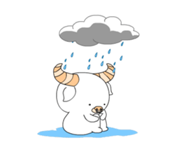 white buffalo sticker #12402162