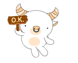 white buffalo sticker #12402175