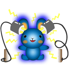 Blue Rabbit's powerful and happy day