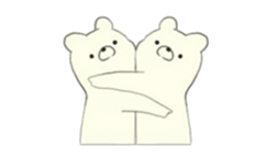 Moving bear Sticker sticker #12402798