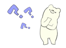 Moving bear Sticker sticker #12402808