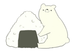 Moving bear Sticker sticker #12402812