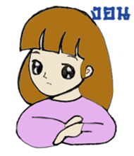 Fency The Honest Girl sticker #12402985