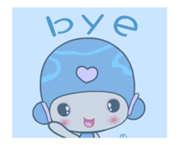 I love princess of dolphin A sticker #12403040