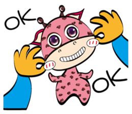 Naughty Funny Boo ratio sticker #12403297