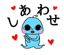 an inexpressive face sticker #12403414