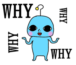 an inexpressive face sticker #12403443